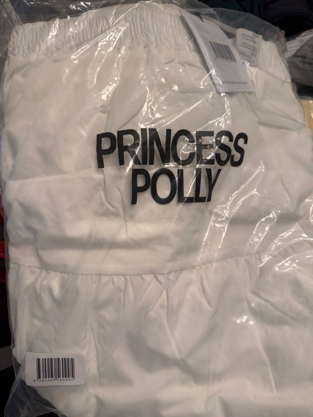 NWT Princess Polly Garden Party Maxi Skirt White Tiered Boho Cottagecore Size 6 - Picture 7 of 7